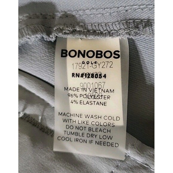 Bonobos Highland Tour Golf Pants Mens 38/32  Slim Fit Chino Dress Pants Flat - Picture 5 of 14